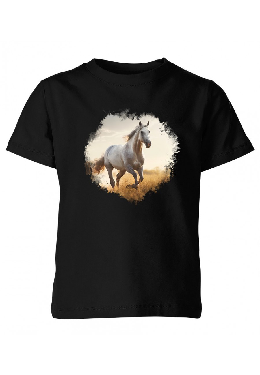 Koszulka dziecięca Koń w galopie