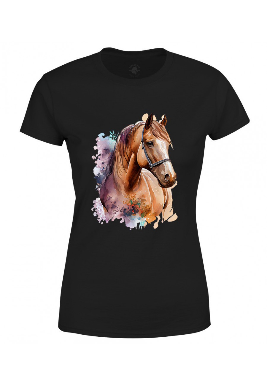 Koszulka damska Namalowany Koń