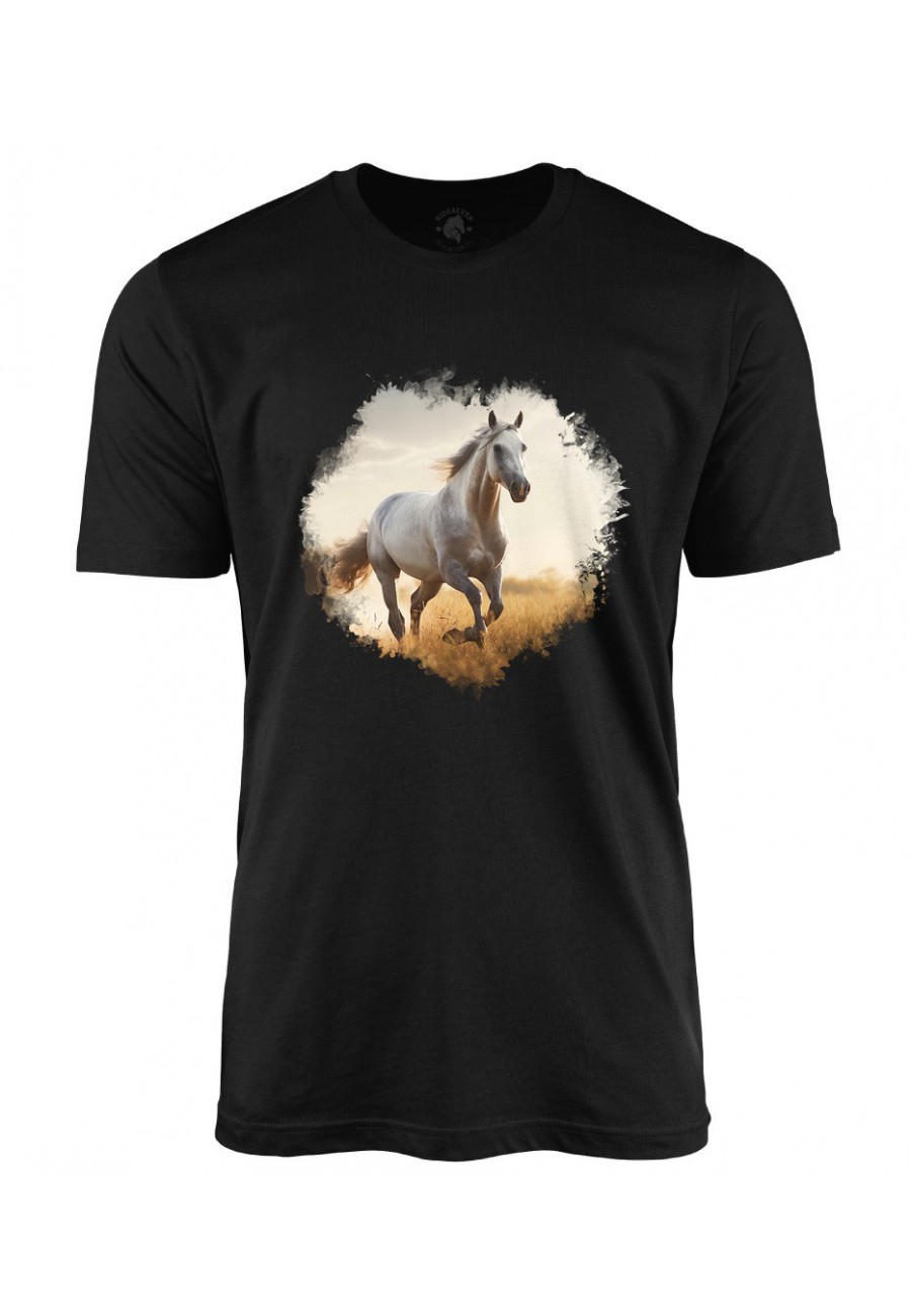 Koszulka męska Koń w galopie