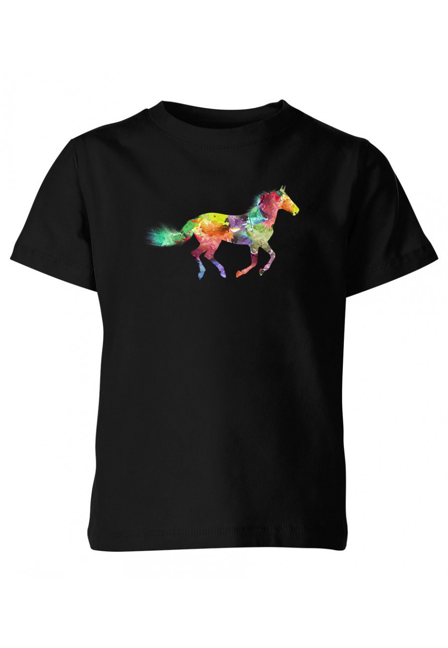 Koszulka dziecięca z Kolorowym Konikiem
