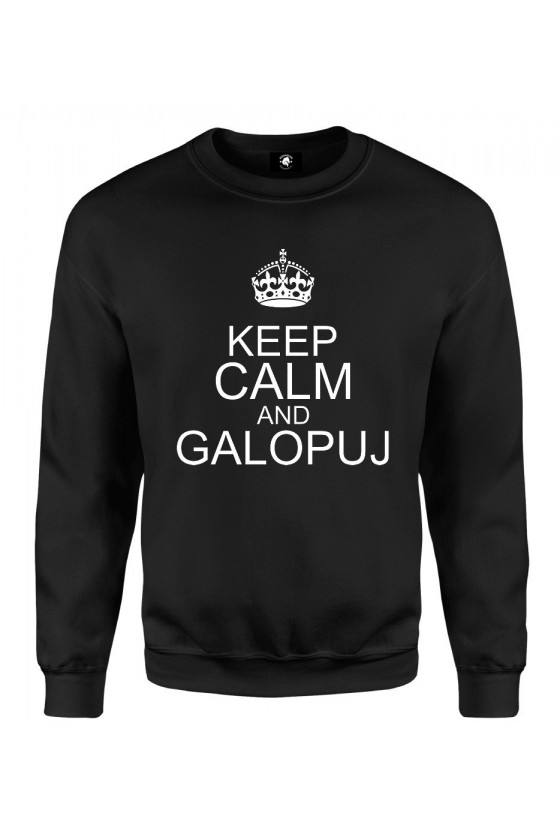 Bluza klasyczna Keep calm and galopuj