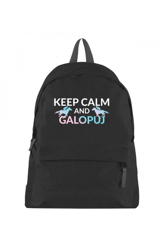 Plecak Keep calm and galopuj