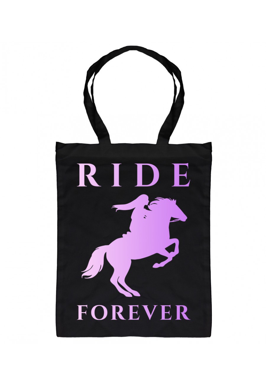 Torba Bawełniana Ride Forever Violet