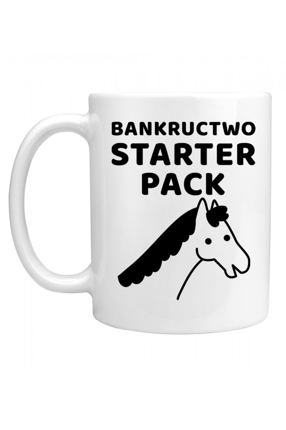 Kubek Bankructwo Starter Pack - Koń
