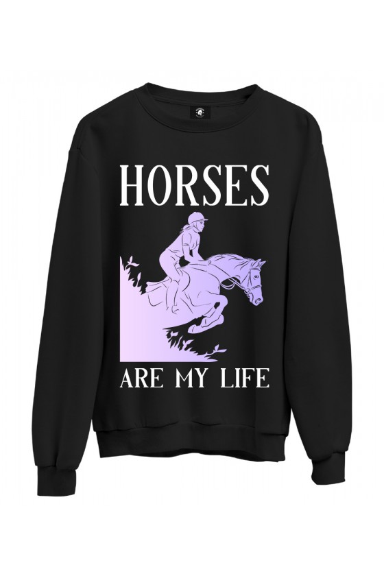 Bluza klasyczna Horses Are My Life