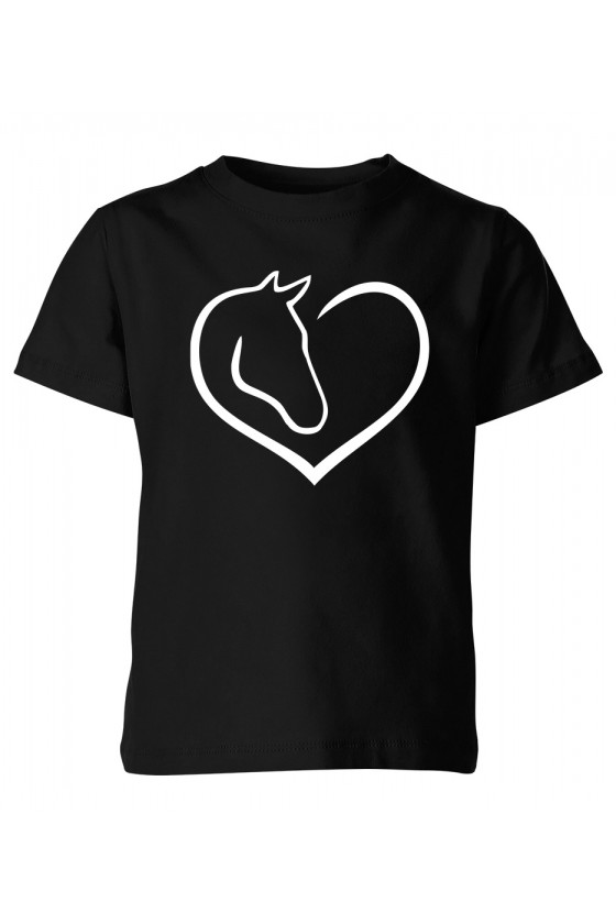 Koszulka dziecięca Miłość do koni