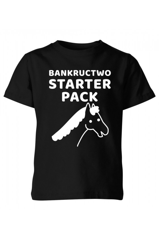 Koszulka dziecięca Bankructwo Starter Pack - Koń