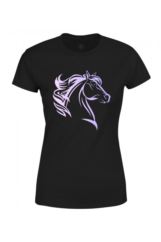 Koszulka damska Koń z grzywą