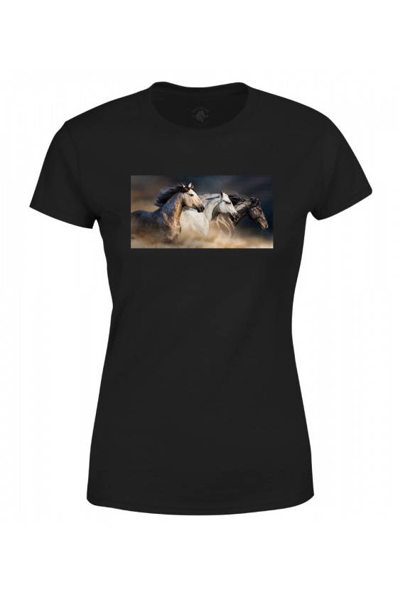 Koszulka damska Jak konie w galopie